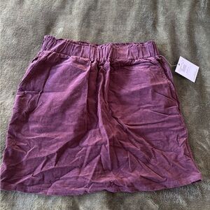 O’Neill Velvet/Corduroy Skirt NWT